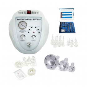 Breast enlargement machine with microdermabrasion