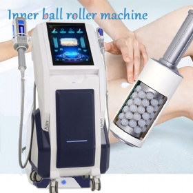Dual handle inner ball massage machine