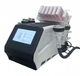6in1 RF cavitation RF laser vacuum slimming machine