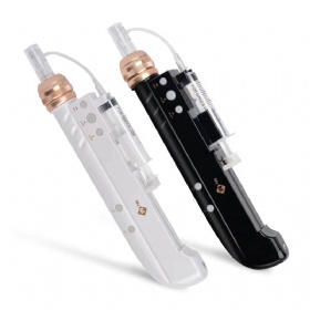 7 LED light skin treatment auto injection water mesotherapy gun micro needle derma pen for skin rejuvenation