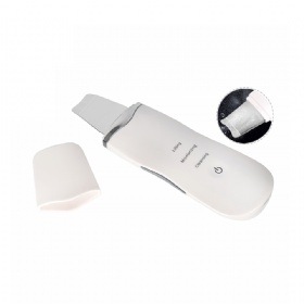 Ultrasonic black head removal skin scrubber