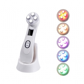 LED electroporation RF face lifting beauty device