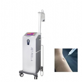 Oxygen jet peel and oxygen spray machine with ozone